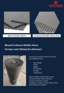 Floor Guard PP SHEET - BUBBLE - Protection Role / 175 gsm