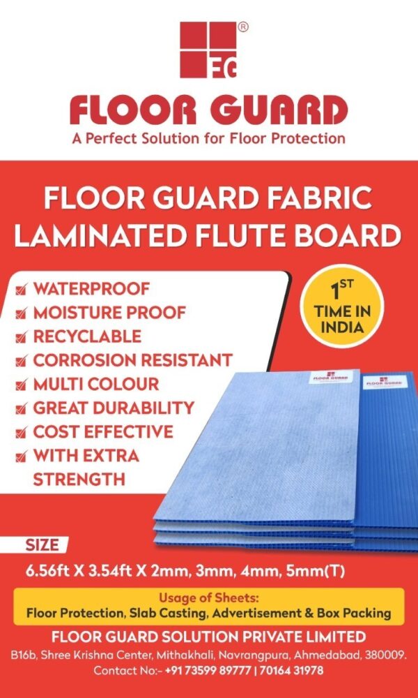 Floor Guard PP & Lam PP Flute/Corrugated - Protection Sheet / 450 gsm - Image 8