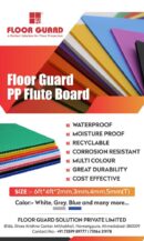 Floor Guard PP & Lam PP Flute/Corrugated - Protection Sheet / 450 gsm