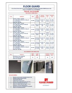 Floor Guard PP SHEET - BUBBLE - Protection Role / 175 gsm